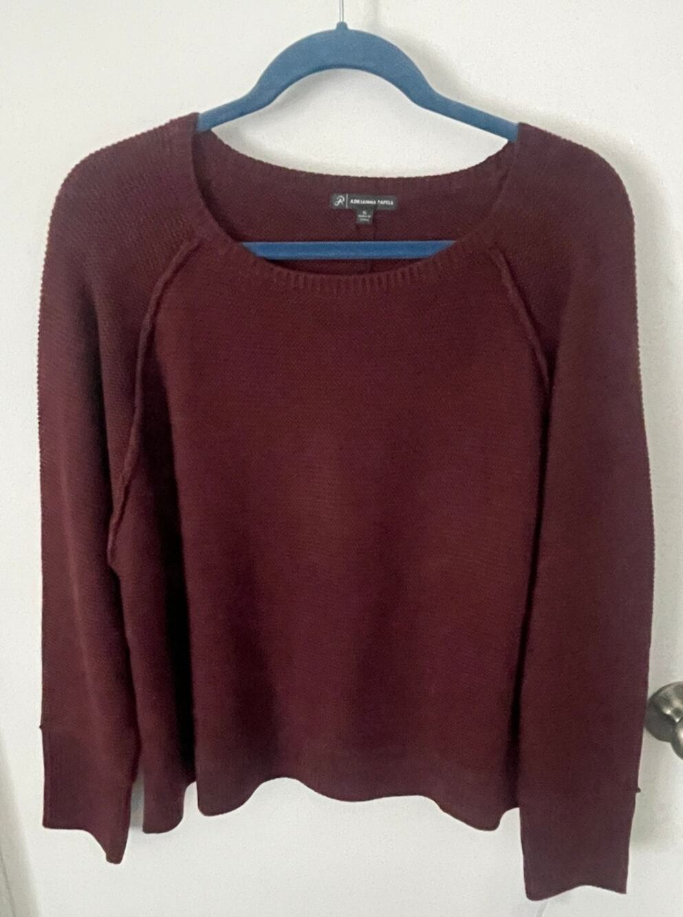 Adrianna Papell Burgundy Sweater – Women’s XL – NWT